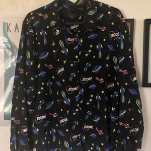 Cool space blouse from Forever21 contemporary